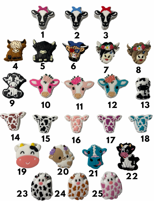 Cows (Different color and styles)