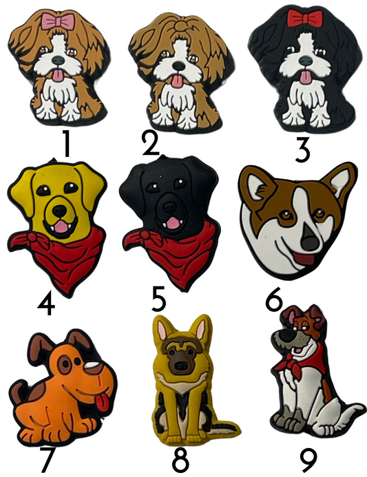 Dog and puppies 9 styles