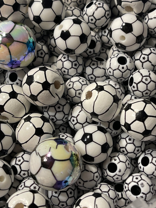 Mixed Soccer Beads