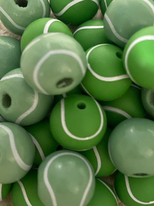 Tennis ball Beads